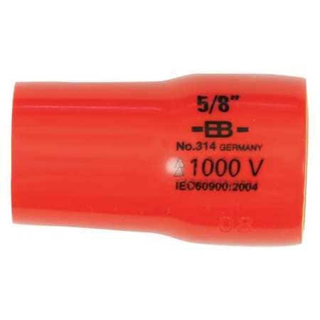 WIHA TOOLS 31433 INSULATED SOCKET 1/2 12 POINTS SAE