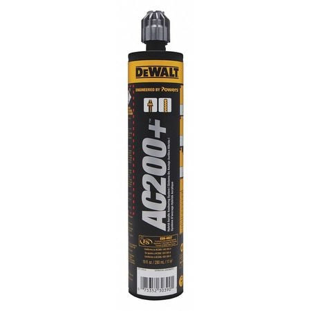 DEWALT TOOLS PFC1271050 ANCHORING ADHESIVE ACRYLIC 10 OZ.
