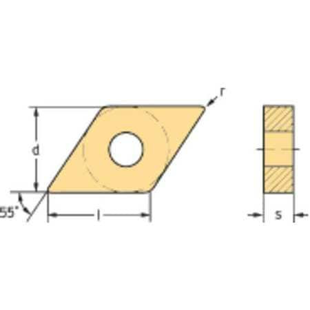 WALTER VALENITE DNMG150612-MP5 WPP05S DIAMOND TURNING INSERT DNMG CARBIDE