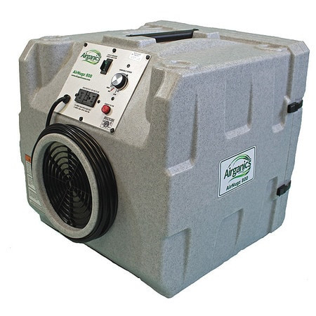 AIRGANICS FILTRATION GA800 INDUSTRIAL AIR SCRUB,2200CFM,1/2 HP,WHT
