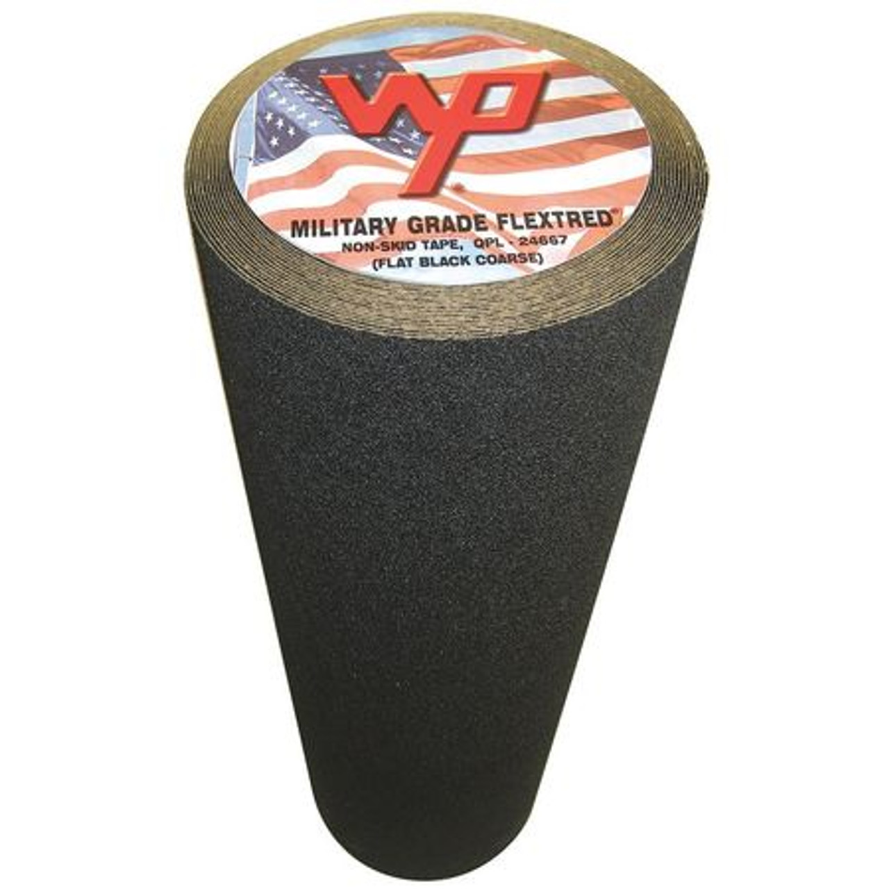 MILITARY GRADE FLEXTRED MG24.2460.BLA ANTI-SLIP TAPE SOLID 2.0 FT W 20 GRIT