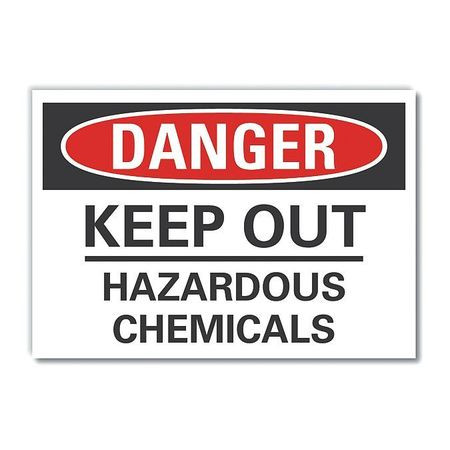 LYLE LCU4-0500-ND_5X3.5 DANGER SIGN 5 W X 3-1/2 H 0.001 THICK