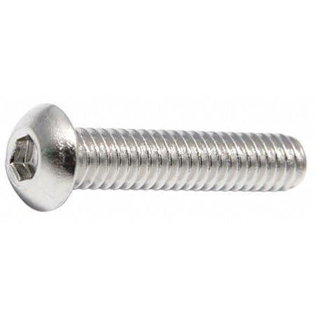 FOREVERBOLT FBMBHSCAPS412P100 SHCS BUTTON M4-0.70X12MM SS PK100