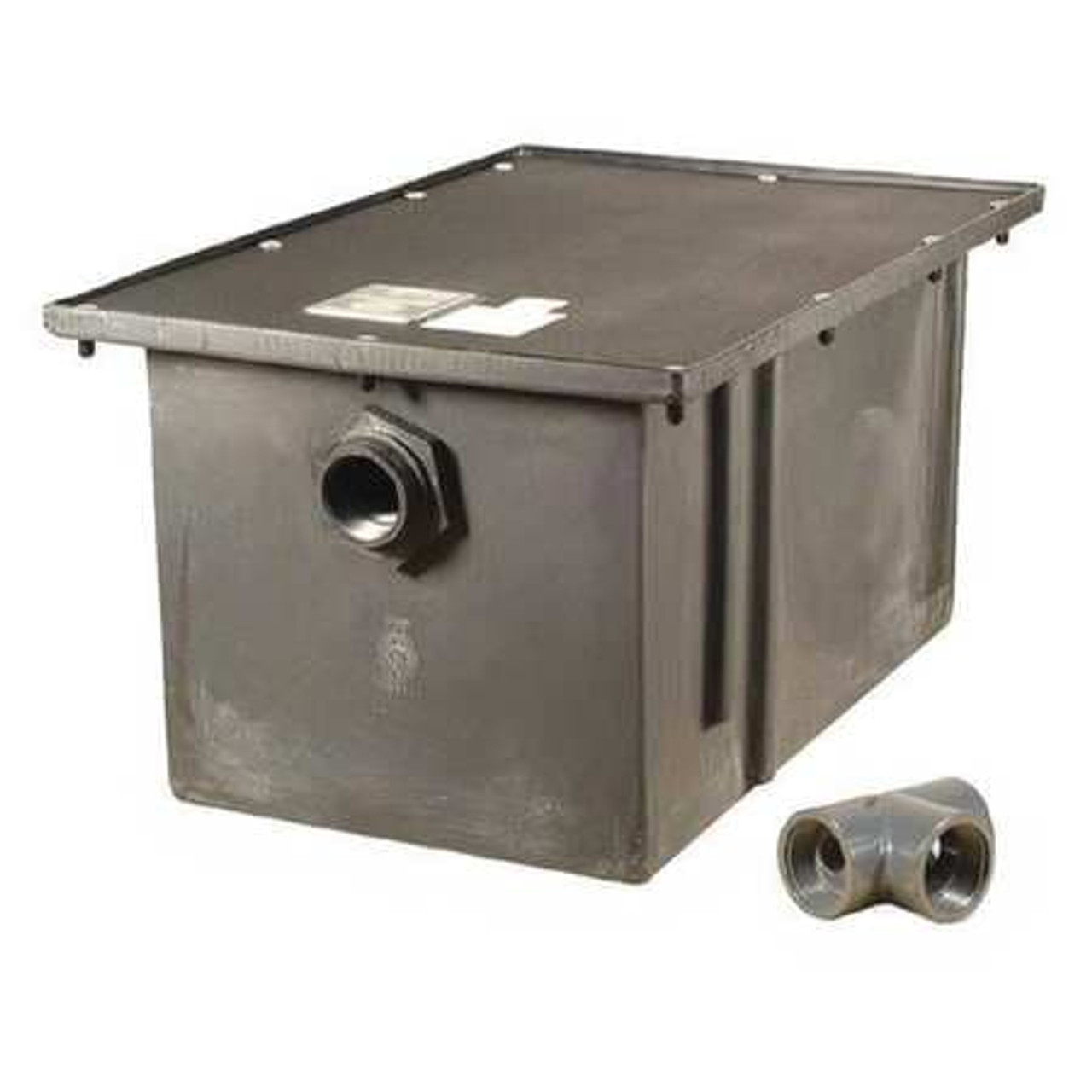 ZURN INDUSTRIES GT2702-20 GREASE INTERCEPTOR,MATTE,40 LB. CAP.