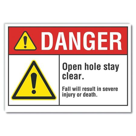 LYLE LCU4-0056-ND_7X5 DANGER SIGN 7 W X 5 H 0.001 THICK