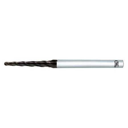 OSG 45810156 TAPERED END MILL BALL CARBIDE 0.080 