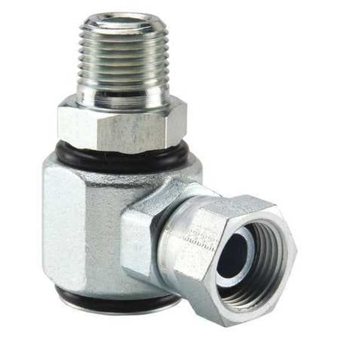 PARKER S2107-6-6 HYD FITTING 3/8 -18 M NPTFX3/8 -18 FNPSM