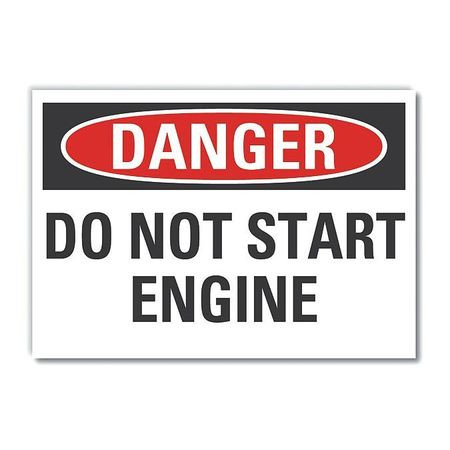 LYLE LCU4-0418-RD_10X7 DANGER SIGN 10 W X 7 H 0.001 THICK