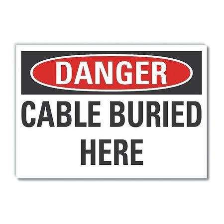 LYLE LCU4-0391-RD_10X7 DANGER SIGN 10 W X 7 H 0.001 THICK