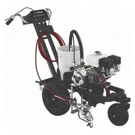 TITAN FASTENERS 0537015 STRIPING MACHINE HOLDS 5 GAL. ALUMINUM