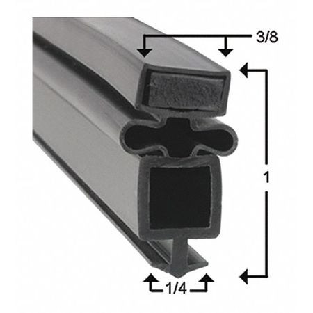 TRUE FOOD SERVICE EQUIPMENT 810804 DOOR GASKET 28-1/8 X 54-1/8 