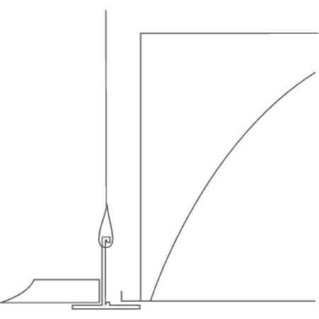HUBBELL FK22 FLANGE KIT FOR RECESSED TROFFERS 24 L