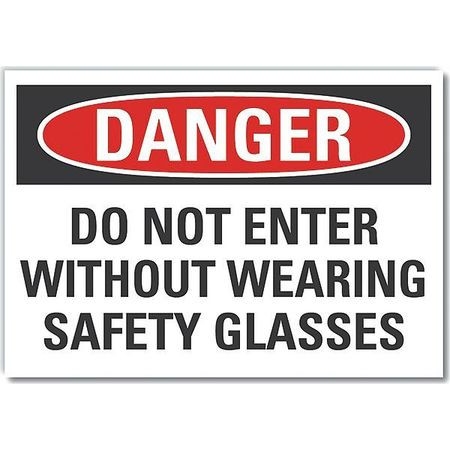 LYLE LCU4-0604-ND_5X3.5 DANGER SIGN 5 W X 3-1/2 H 0.001 THICK