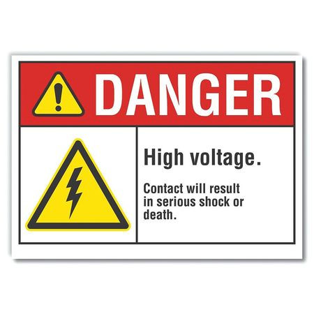 LYLE LCU4-0046-ND_7X5 DANGER SIGN 7 W X 5 H 0.001 THICK
