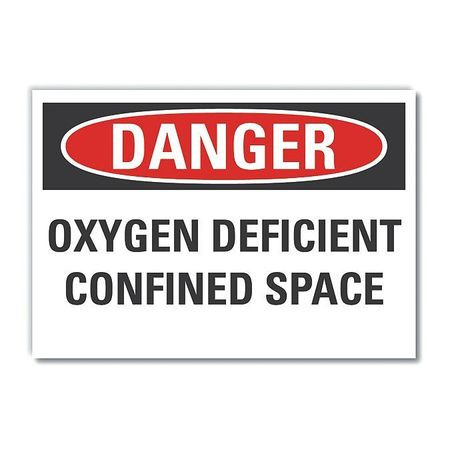 LYLE LCU4-0518-ND_5X3.5 DANGER SIGN 5 W X 3-1/2 H 0.001 THICK