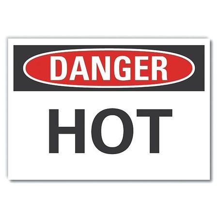 LYLE LCU4-0295-RD_5X3.5 DANGER SIGN 5 W X 3-1/2 H 0.001 THICK