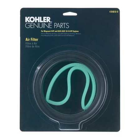 KOHLER 25 883 03-S1 AIR FILTER AND PRE-CLEANER KIT