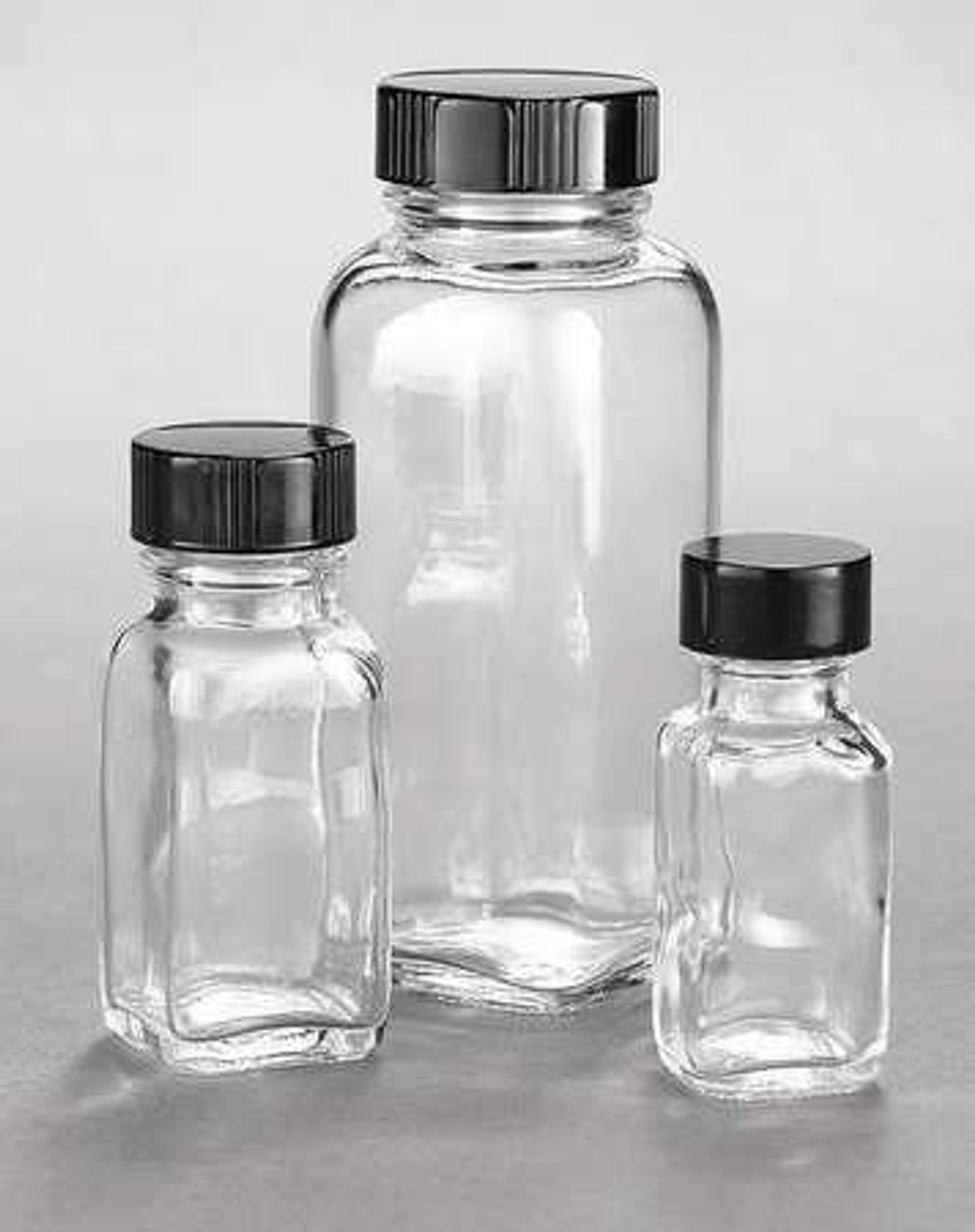 KIMBLE 5610843B SQUARE BOTTLE 250ML 137MM H PK84