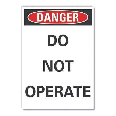 LYLE LCU4-0367-ND_10X7 DANGER SIGN 10 W X 7 H 0.001 THICK
