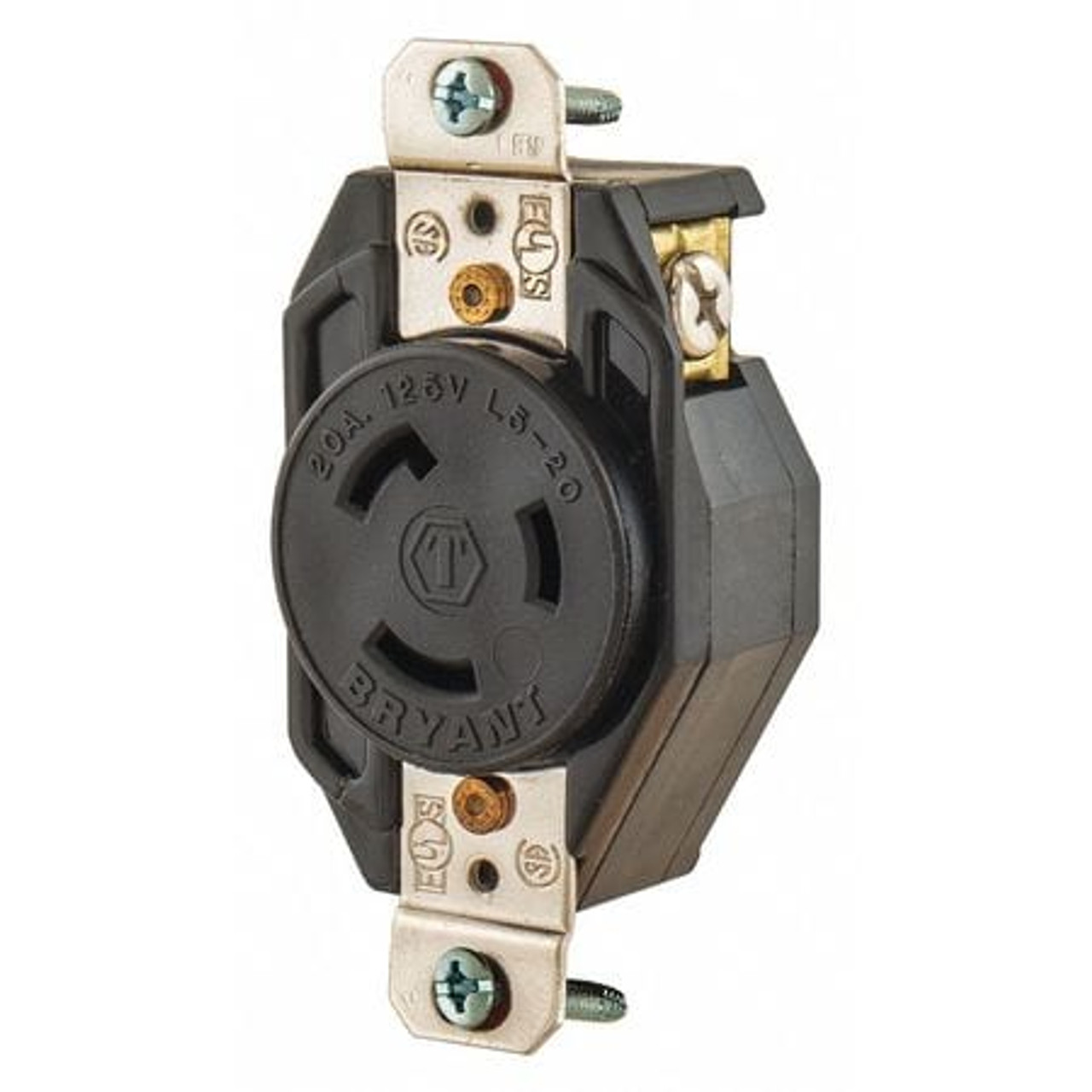 BRYANT 70520FR TWIST LOCK RECEPTACLES; RECEPTACLE/PART 