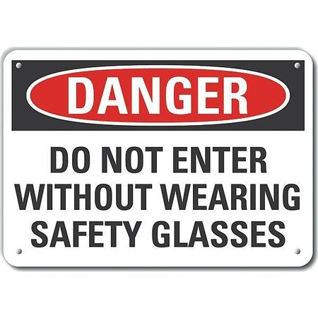 LYLE LCU4-0604-NP_10X7 DECAL DANGER DO NOT ENTER PLASTIC 10X7 