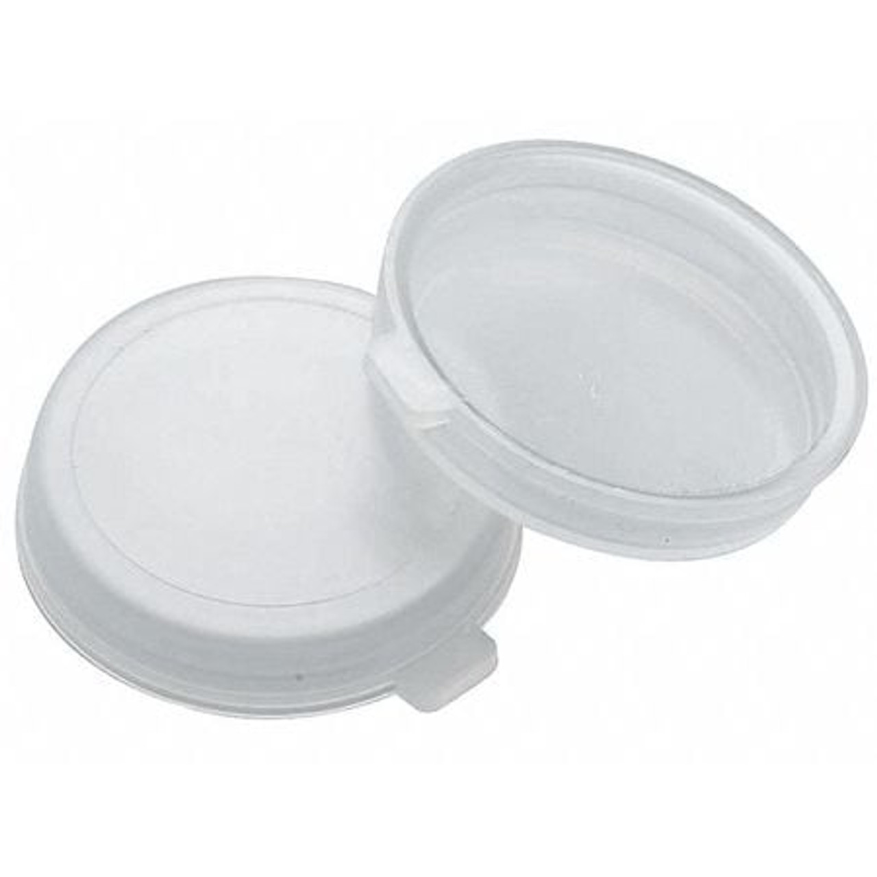 WHEATON INDUSTRIES INC. 242615 SNAP CAP POLYETHYLENE WHITE CLEAR PK200