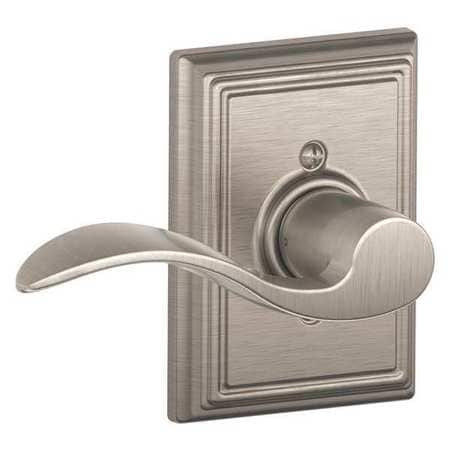 SCHLAGE F170 ACC 619 ADD LH GRADE 2 SINGLE DUMMY, ACCENT LEVER, ADDI