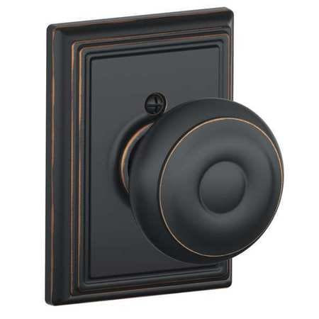 SCHLAGE F170 GEO 716 ADD KNOB LOCKSET MECHANICAL DUMMY GRD. 2