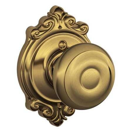 SCHLAGE F170 GEO 609 BRK KNOB LOCKSET MECHANICAL DUMMY GRD. 2