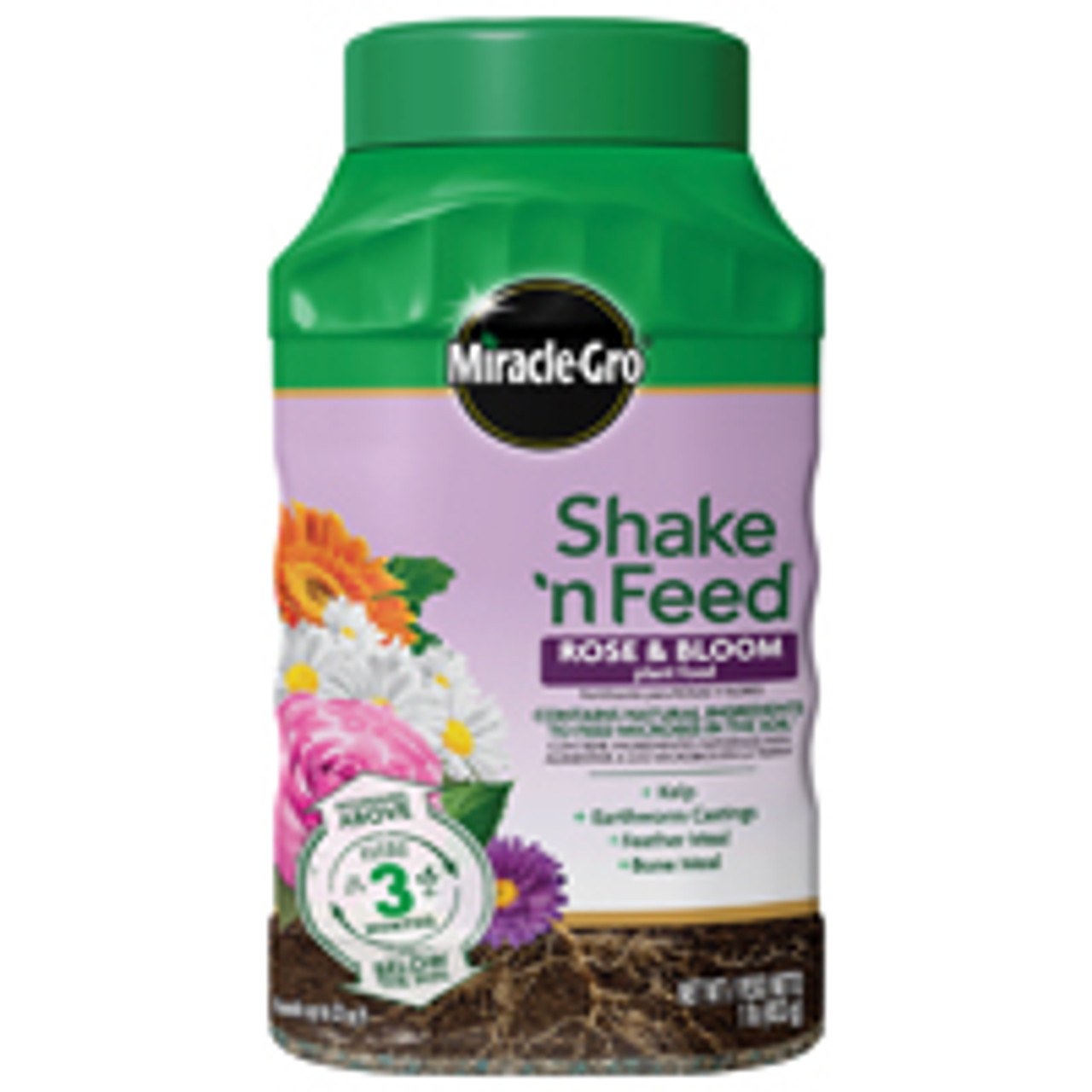 THE SCOTTS MIRACLE-GRO 3006806 FOOD PLANT ROSE & BLOOM 1LB