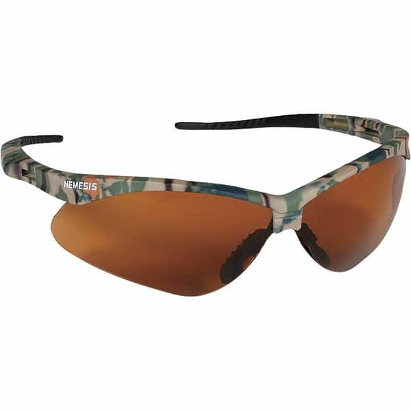 KLEENGUARD 19644 NEMESIS CAMO SAFETY GLASSES BRONZE LENS 