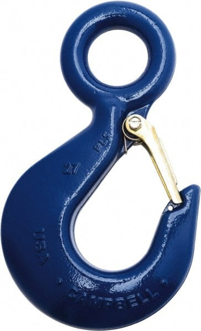 CAMPBELL 3914505PL EYE HOIST HOOK W/LATCH PL #25 2T