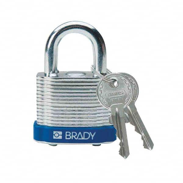 BRADY SPC ABSORBENTS 99504 BRADY LOCK STEEL .75"KD BLUE