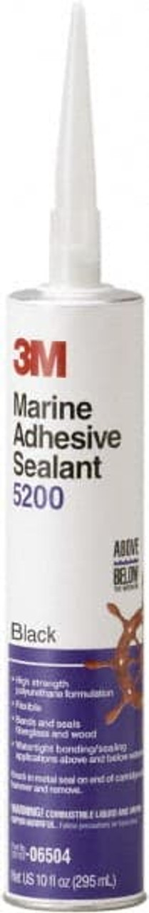 3M 7000042727 3M(TM) MARINE ADHESIVE SEALANT 5200 BLAC