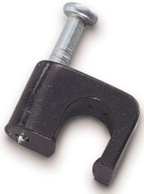 ECM INDUSTRIES LLC PCC-1525 SINGLE-NAIL STAPLES, BLACK, 25-CT.