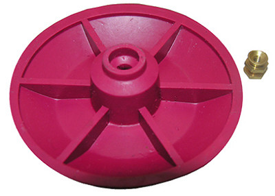 LARSEN SUPPLY CO., INC. 04-1607 TOILET FLAPPER COMBO SEAT DISC, SNAP & S