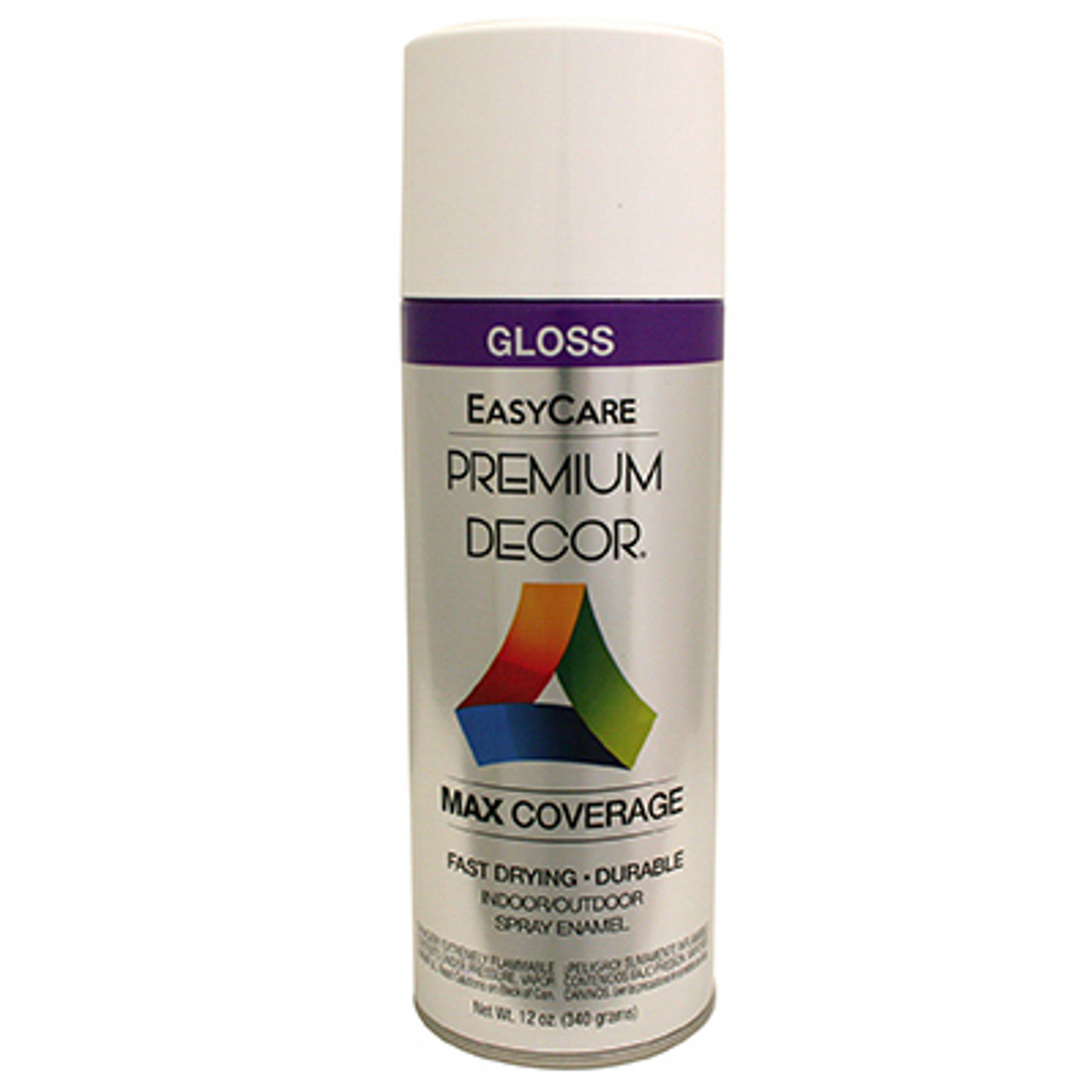 TRUE VALUE MFG COMPANY PDS1-AER PREMIUM DECOR SPRAY PAINT, WHITE GLOSS, 