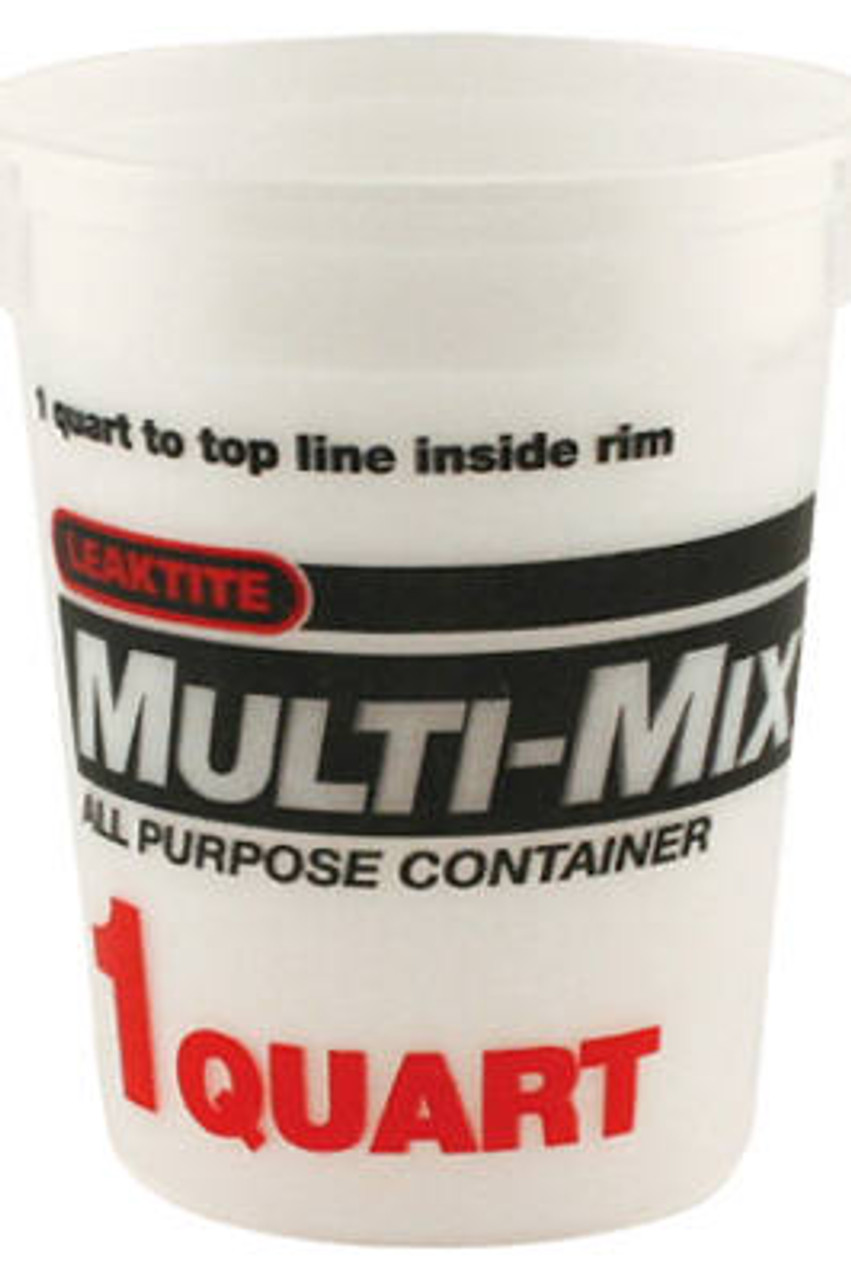LEAKTITE 02M3050 1-QT. MULTI-MIX CONTAINER