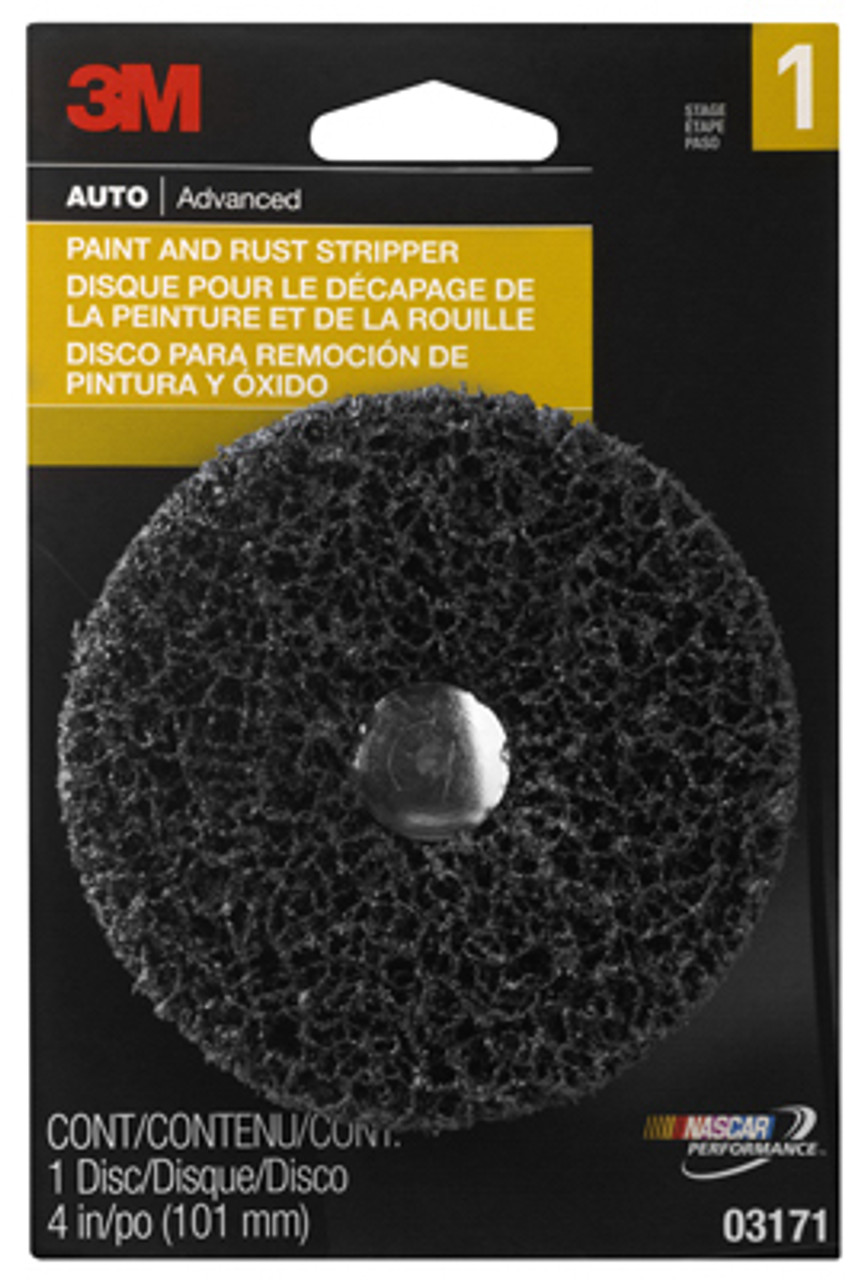 3M 03171ES PAINT/RUST STRIPPER, 4-IN.