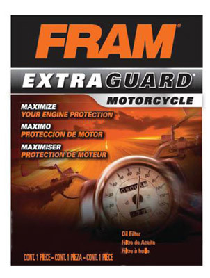 FRAM PH6018 PH6018 MOTORCYCLE OIL FILTER, SPIN ON