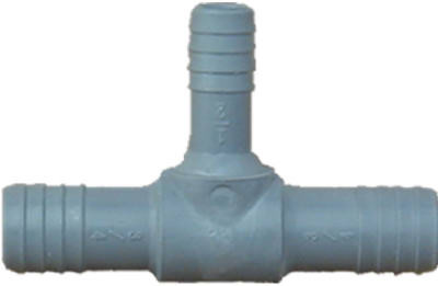LASCO 1401020RMC PIPE FITTING INSERT TEE, PLASTIC, 2-IN.