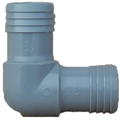 LASCO 1406020RMC PIPE FITTING INSERT ELBOW, PLASTIC, 2-IN
