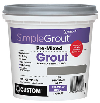 CUSTOM BUILDING PRODUCTS PMG09QT QT GRY PREMIX GROUT