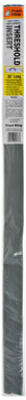 THERMWELL PRODUCTS RV/48H THRESHOLD INSERT, GRAY VINYL, 1.5 X 36-I