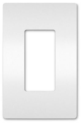 PASS & SEYMOUR RWP26WCC10 RADIANT 1-GANG PLASTIC WALL PLATE, WHITE