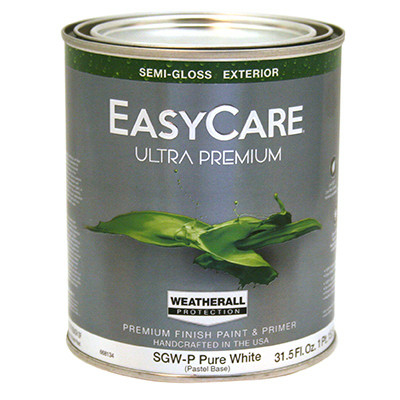 TRUE VALUE MFG COMPANY SGWP-QT ULTRA PREMIUM EXTERIOR LATEX PAINT, SEMI