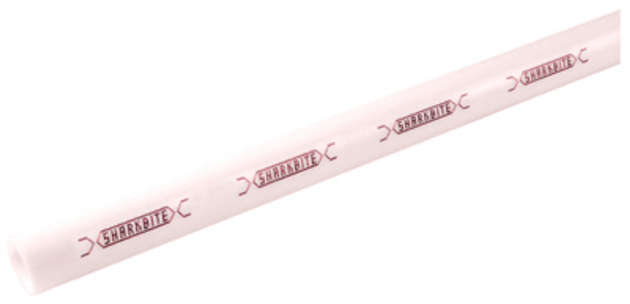 SHARKBITE U870W20 PEX STICK PIPE, WHITE, 3/4-IN. COPPER TU