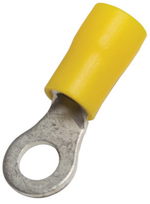 URIAH PRODUCTS UA612400 RING TERMINAL, CRIMP-ON 12-10 AWG, 12-PK