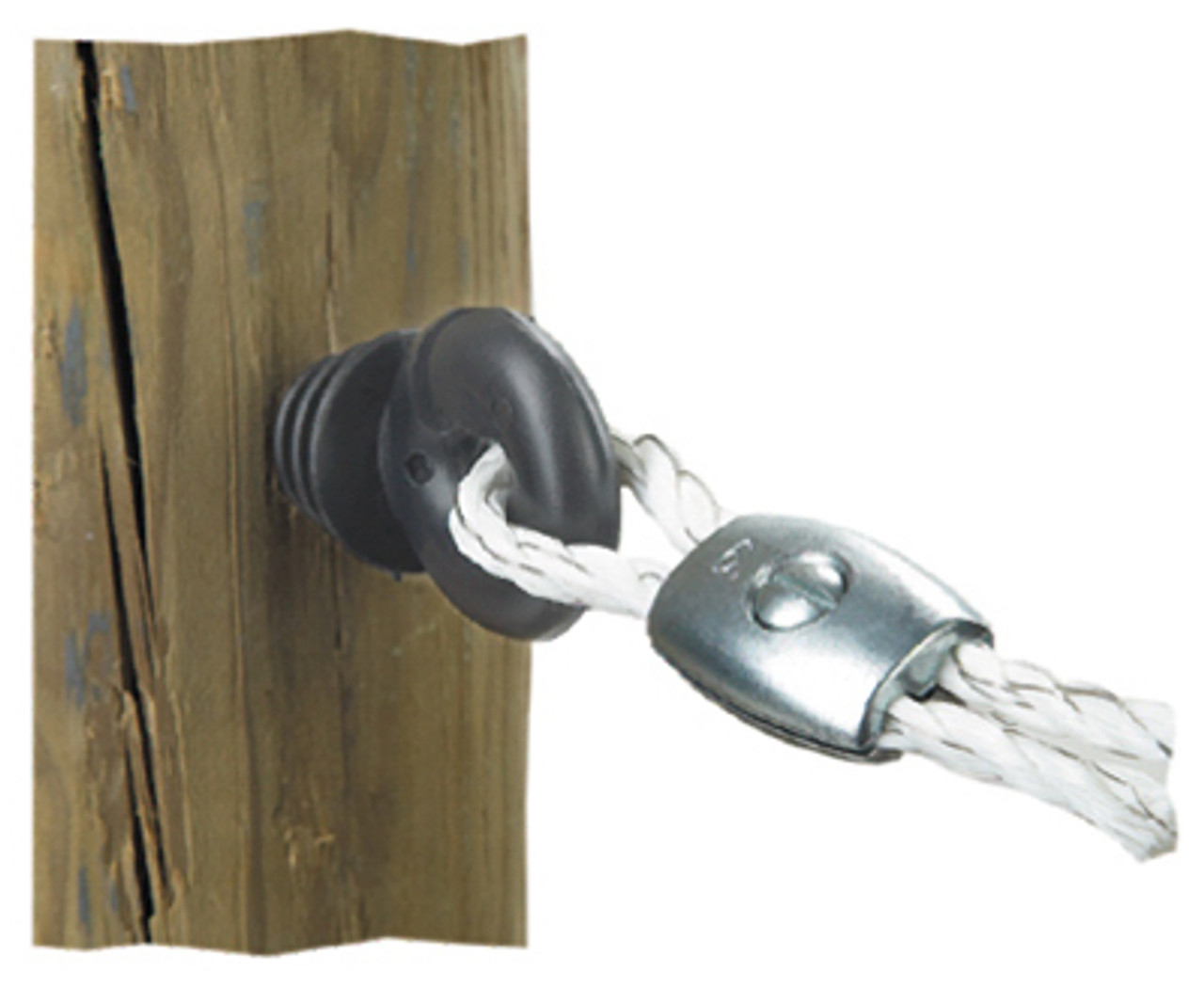 DARE PRODUCTS 2671-25 ELECTRIC FENCE INSULATOR, RING, BLACK, 2