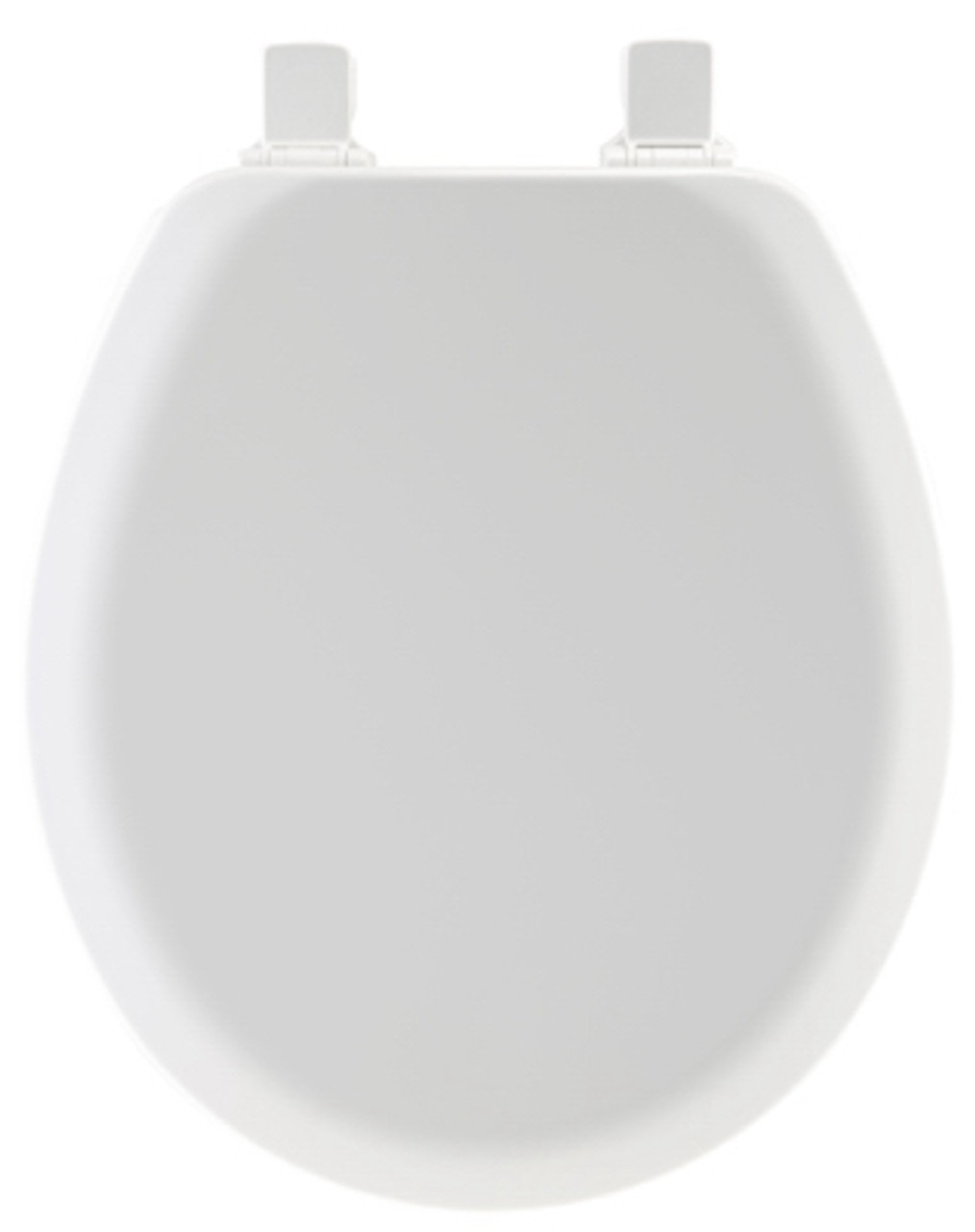 BEMIS MFG 41EC 000 ROUND MOLDED WOOD TOILET SEAT, EASY-CLEA